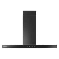 Samsung Black 90cm T Box Cooker Hood Front On
