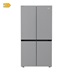 Beko GN446224VPS Freestanding Stainless Steel American Fridge Freezer Door Closed Energy Rating E
