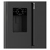 Beko Freestanding 60 / 40 Black American Fridge Freezer HarvestFresh
