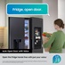 Samsung SBS Family Hub Fridge Freezerr Black Auto Open