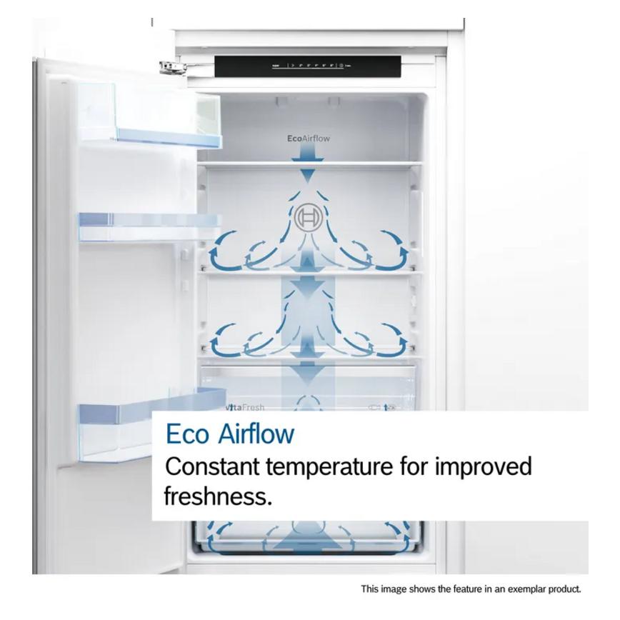 Bosch Serie 2 50/50 White Fridge Freezer Eco Airflow