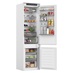Lamona LAM6380 Extra Tall Integrated Fridge Freezer Full with Doors Open Angled View