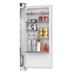 Lamona LAM6380 Extra Tall Integrated Fridge Freezer Door Open Close Up