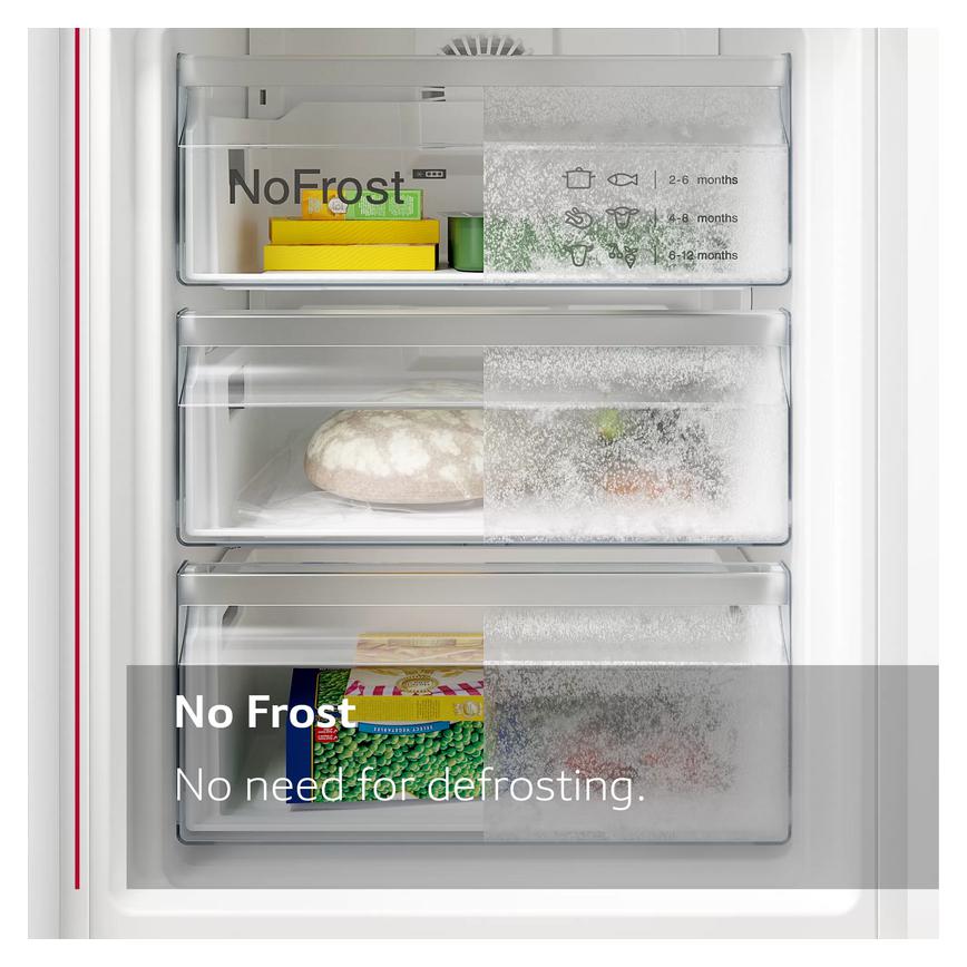 Neff 60/40 White Fridge Freezer No Frost Drawers