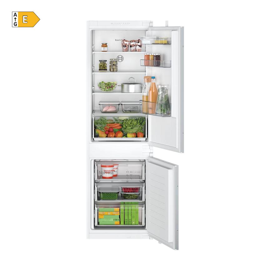 Bosch Series 2 KIN86NSE0G Built In 60x40 White Fridge Freezer Energy Rating