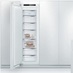 Bosch Series 4 Integrated white freezer Door Open
