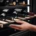 AEG AWUS052B5B Built In Black 52 Bottle Wine Cooler