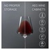 AEG Series 8000 NKW8P21KAT Built In Black 18 Bottle Single Zone Wine Cooler