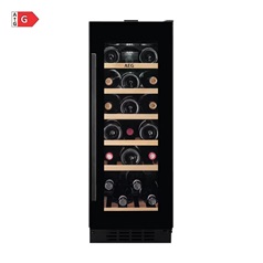 AEG AWS4020B5B Built In Black 20 Bottle Single Zone Wine Cooler Primary
