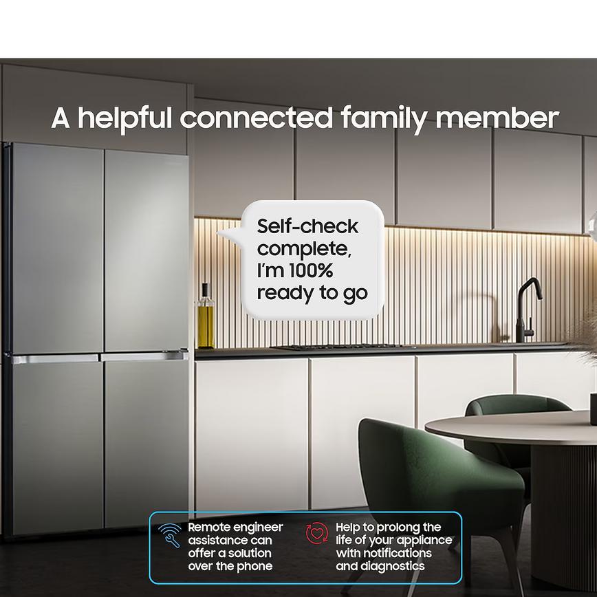 Samsung SBS Water two door Fridhe Freeze Black DetalLifestyle SelfCheck