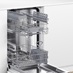 Bosch Serie 2 45cm Dishwasher Open
