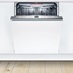 Bosch Serie 6 60cm premium Dishwasher In A White Kitchen Door Open