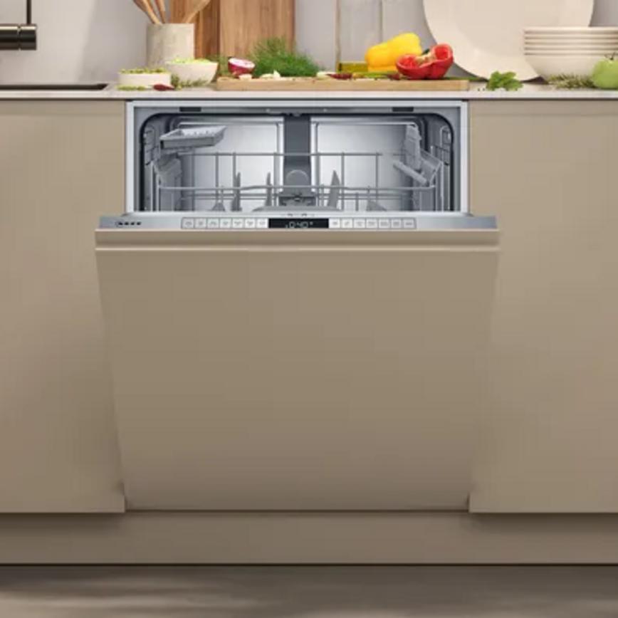 Neff Fridge Freezer N50 Dishwasher  Open