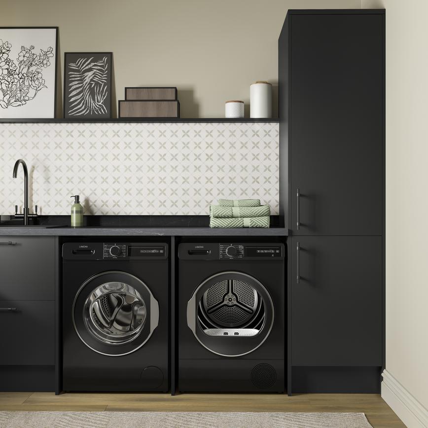 Lamona Black Freestanding Washing Machine And Tumble Dryer