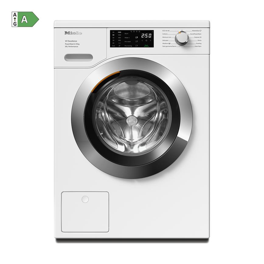 Miele W1 Series WEK365 WCS Freestanding 10kg 1400rpm White Washing Machine Primary