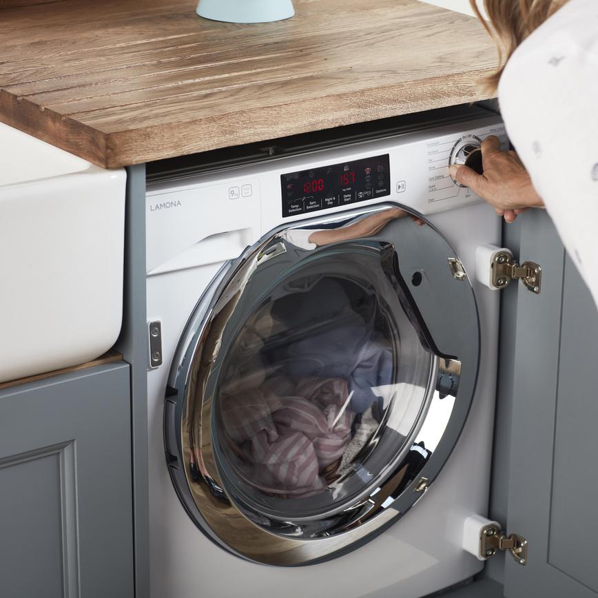 Lamona Washing Machine in Elmbridge Dusk Blue