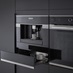 Lamona Coffee Machine and Warming Drawer Open in Tower Configuration