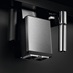 AEG Coffee Machine Milk Frother and Espresso Dispenser Close Up