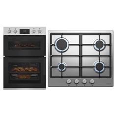 Lamona Double Oven Gas Hob Package