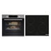 Bosch Stainless Steel Oven and Black Induction Hob