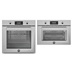 Bertazzoni Pyro / Steam Single Oven and Pyro Combi Oven with M/Wave in Stainess Steel