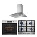 Lamona Pyro Oven, Gas Hob & Chimney Hood Pack