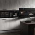 AEG Oven, Warming Drawer, Combi Microwave Oven, Wine Fridge and Coffee Machine Matt Black in Hockley Black And Concrete
