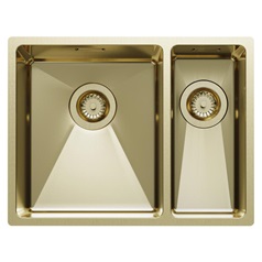 Easton 1.5 Bowl Brushed Brass Sink