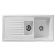 Vitra Ceramic 1.5 Bowl Sink With WAS7700