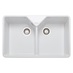 Rangemaster Farmhouse Double Bowl Ceramic Sink