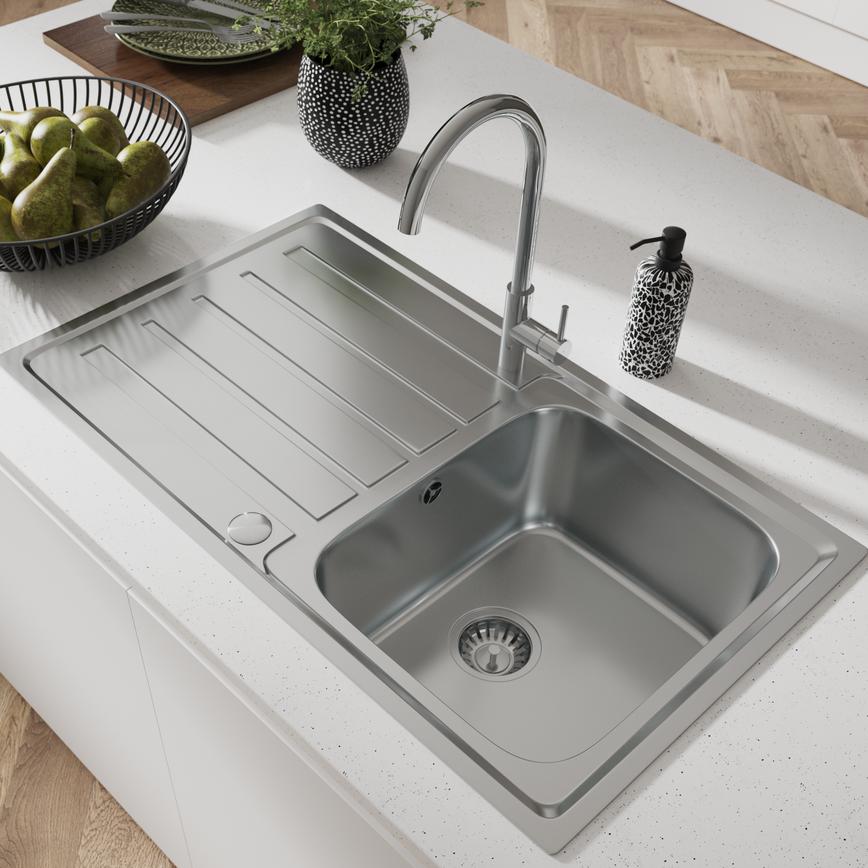 Pitsford Single Bowl with Drainer