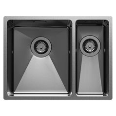 Easton Compact Gunmetal Sink 1.5 Right Handed