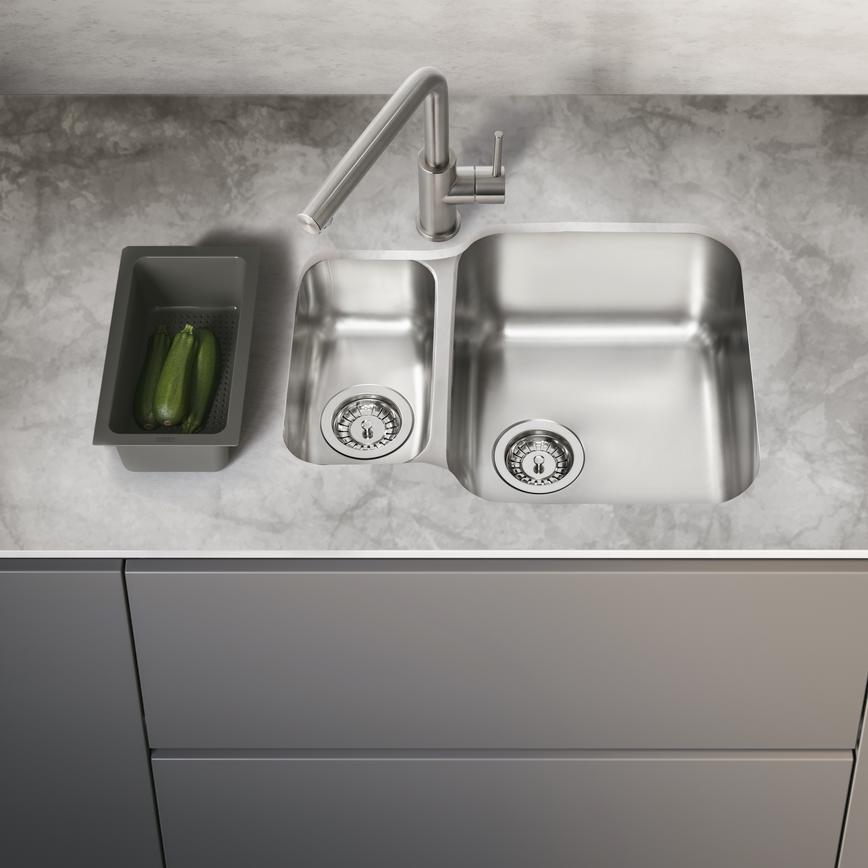 Franke Bell 1.5 Bowl Undermount   High Angle 2 Glenda