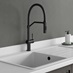 Lynstone Professional Swan Neck Pull Out Kitchen Tap Featuring Greenwich Croft Grey