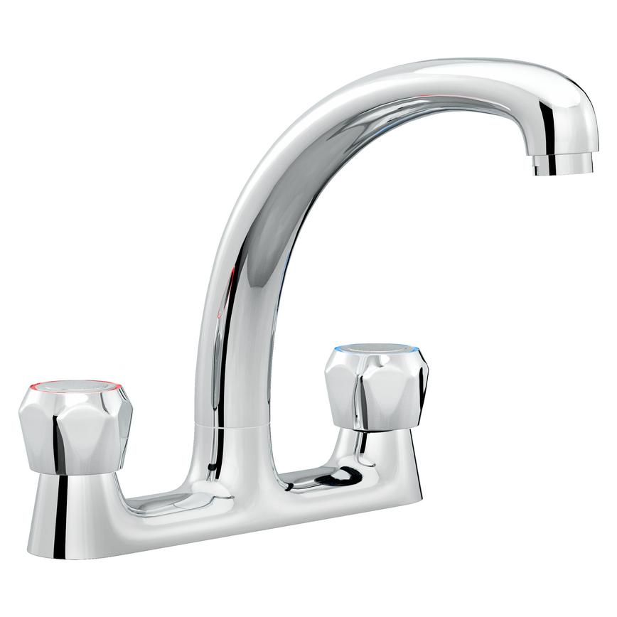 Chrome Deck Mixer Tap