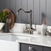 Polished Nickel J Spout Mixer Tap In Howdens Kitchen Or Utility Room