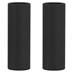 Pronteau Kynance Matt Black Ribbed Kitchen Tap Handles