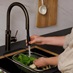 Quooker Flex Gunmetal Tap with Hose Extended