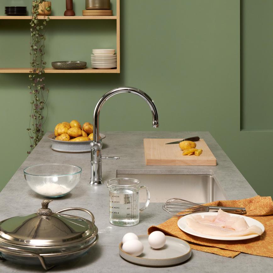 Quooker Fusion Round Chrome Boiling Water Tap