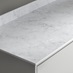 Pacific Grey Marble Effect Worktop Corner Cameo