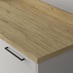 Howdens 3m x 38mm Bullnose Warm Oak Laminate Worktop/ Breakfast bar