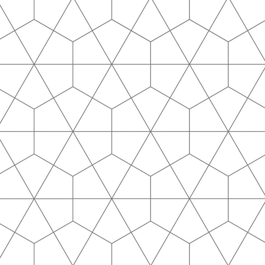 Geometric Tile Backboard