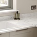 Storm Grey Marble Upstand Frome Sandstone