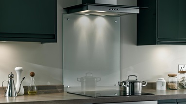 Toughened Glass Clear Splashback
