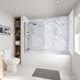 Howdens Marmo Treviso MDF Shower Panel Bath