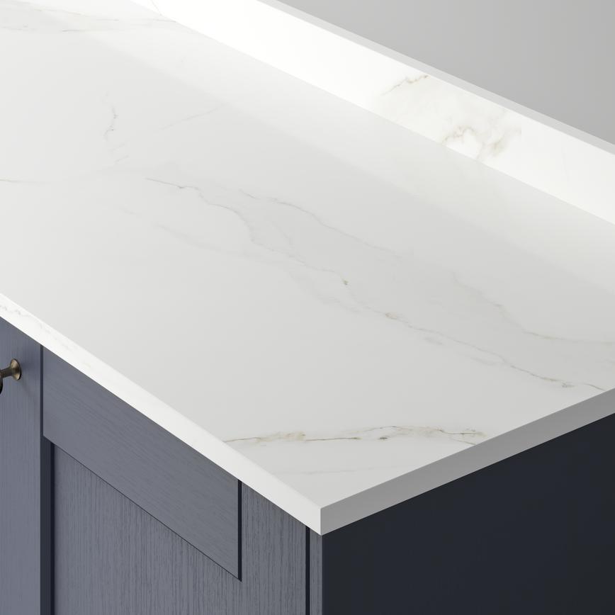 Calacatta Mineral Square Edge Worktop