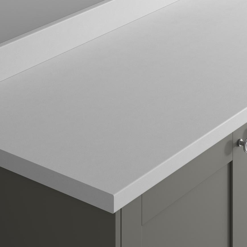 Arctic Stone Bullnose Worktop Angled View