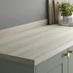 Howdens 3m x 38mm Square Edge Washed Oak Laminate Worktop
