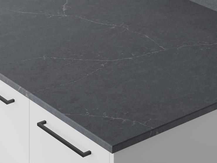 Silestone Charcoal Marble Effect Quartz