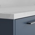 Calcutta Marmo Quartz Worktop Bevel